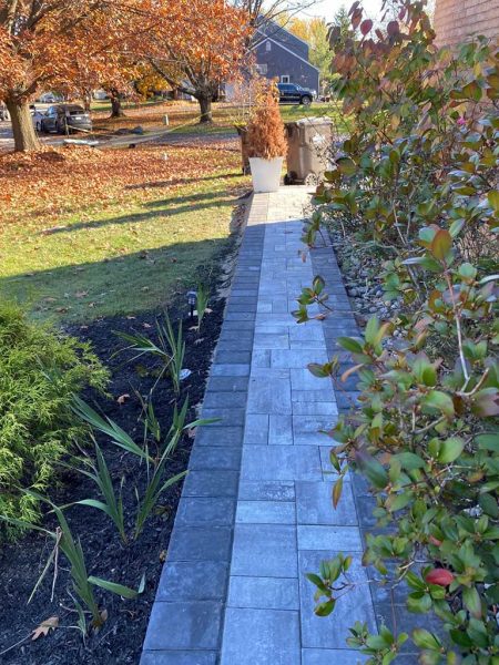 Sidewalkway build in Riverhead, Suffolk County